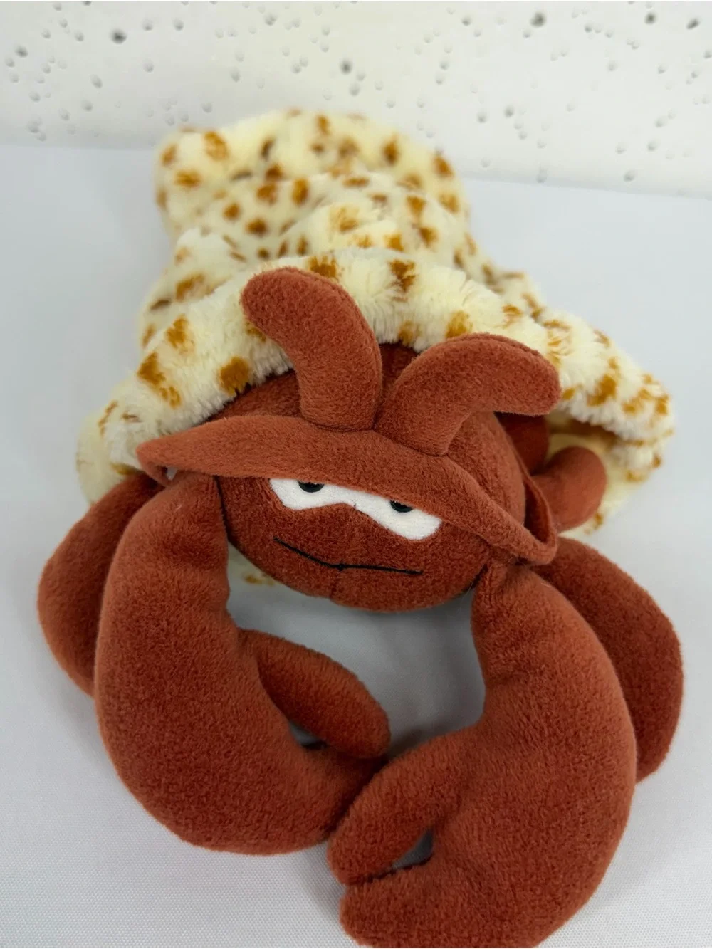 Mary Meyer Vintage 1993 Hermit Crab in Shell Plush Stuffed Animal